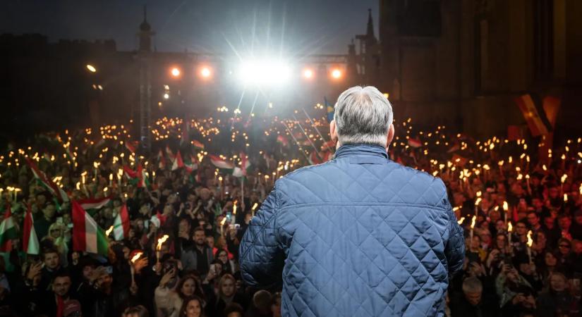Ezt muszáj megnézned: Orbán Viktor fantasztikus képet mutatott a kampányzáróról