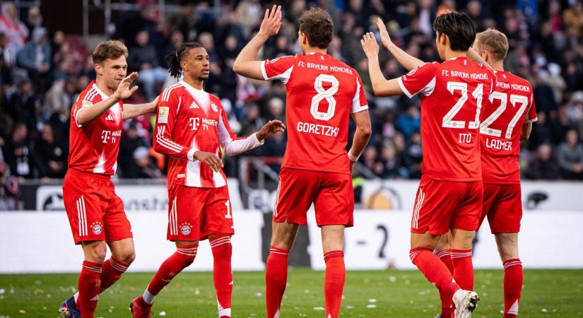 Rekordot döntve nyert a Bayern