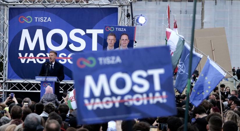 Így zárta a kampányt Magyar Péter Debrecenben – Galéria