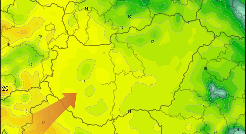Vasárnaptól fokozatos felmelegedés várható