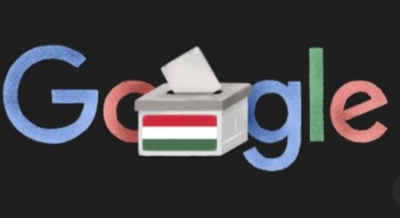 Még a Google is megemlékezik a magyar országgyűlési választásról