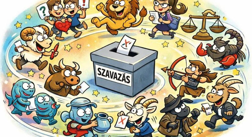 Horoszkóp a nagy döntések napjára – 2026. április 12. parlamenti választás különkiadás