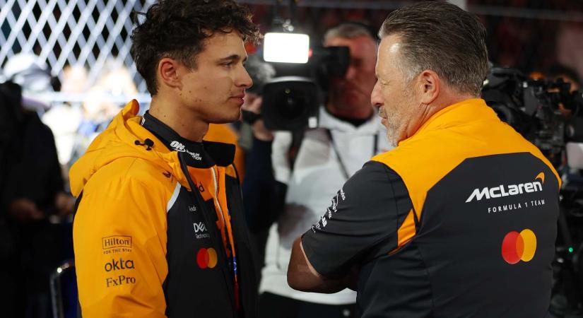 Norris elárulta, kik voltak a legnagyobb hatással az F1-es pályafutására