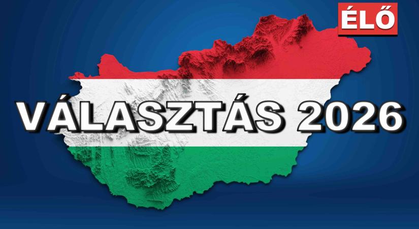 Országgyűlési választás 2026 – percről-percre