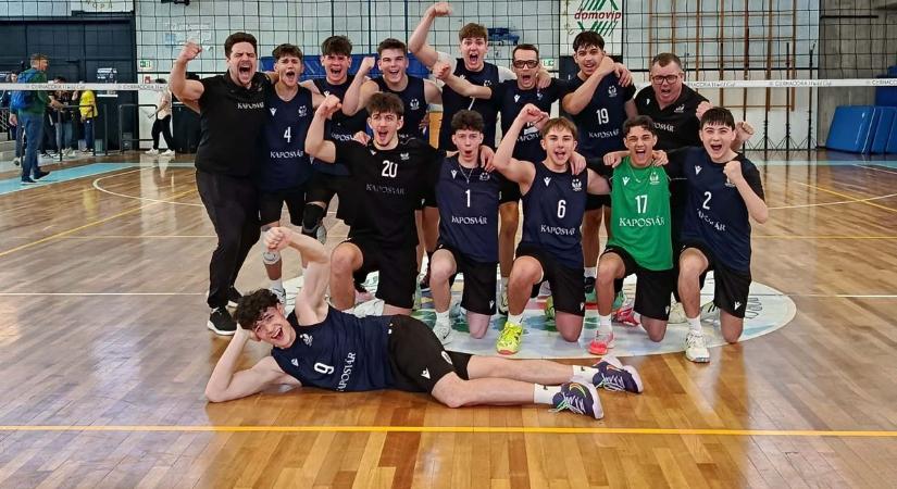 Hetedik lett az olasz Világ Kupán a Fino Kaposvár U17-es csapata