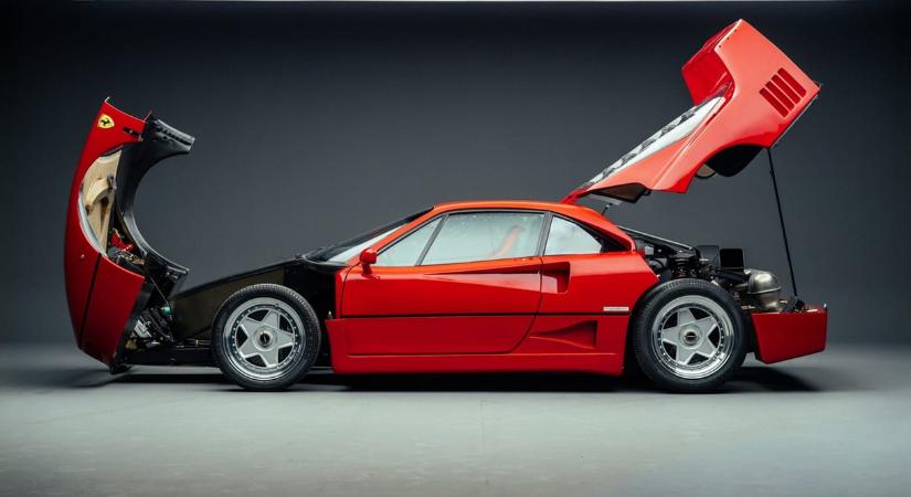 A rendszerváltás korába repít vissza ez a szinte vadonatúj Ferrari F40