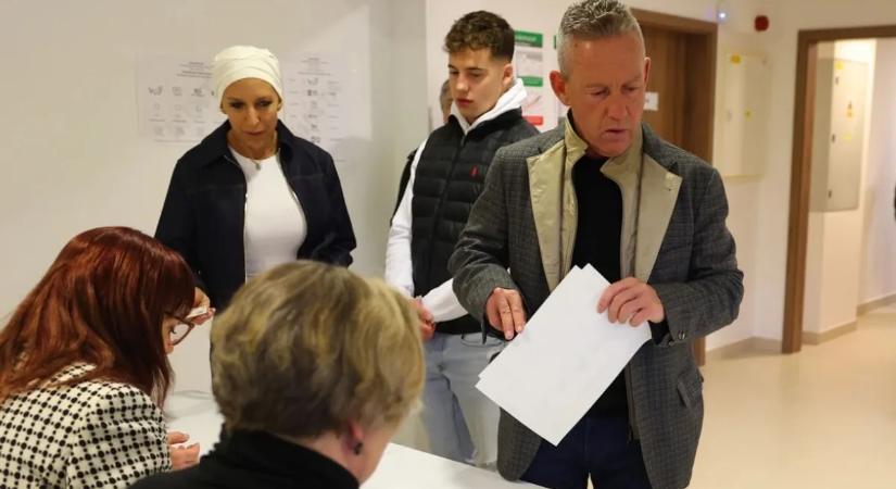 Rubint Réka és családja már túl van a választáson