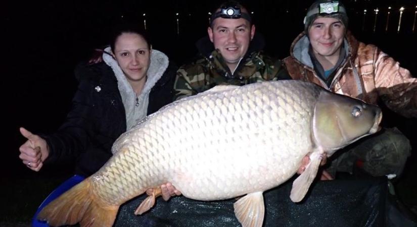 Rekorddöntő halszörny került partra Maconkán
