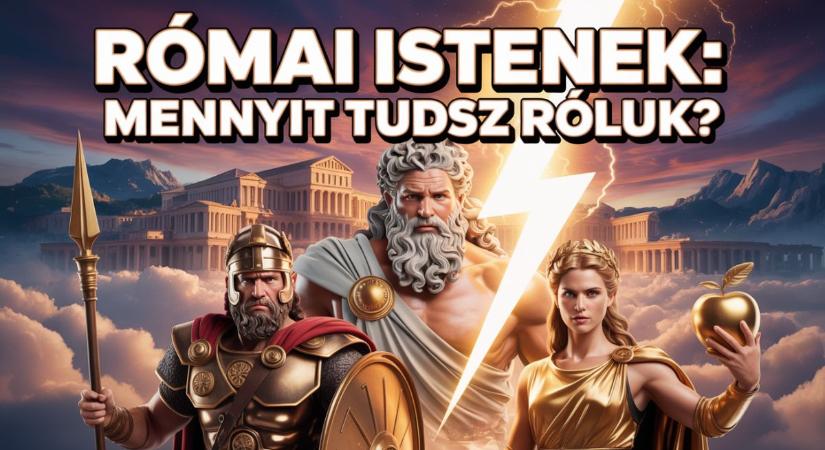 Történelem kvíz: Mennyit tudsz az ókori római istenekről? Átmész ezen a mitológia teszten?