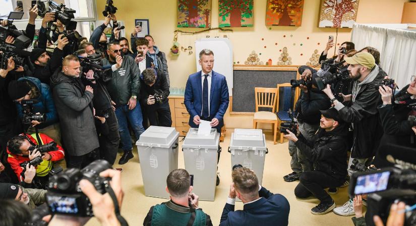Magyar Péter leadta a szavazatát, akkor fogja elfogadni az eredményt, ha nem lesz súlyos választási csalás