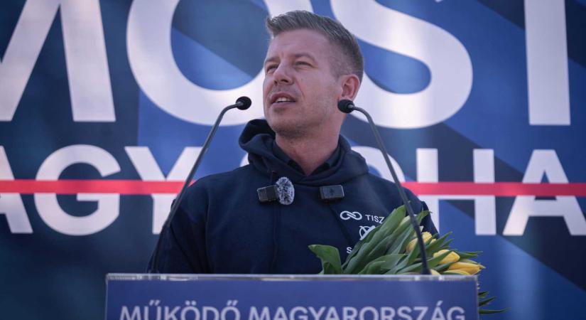 Magyar Péter is szavazott – Meggyőződése, hogy a pártja győz