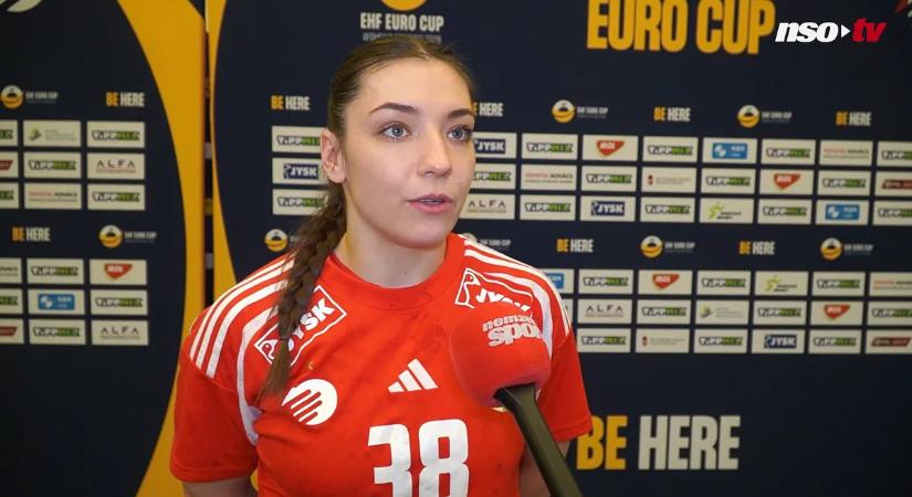 Vámos Petra: Még mindig vannak hibák, de ez a két mérkőzés határozottan jobb volt