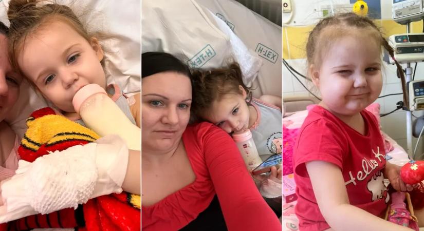 Lánya miatt tartja magát a leukémiával küzdő Lara édesanyja: "Kimegyek a fürdőszobába, és ott sírom ki magam"