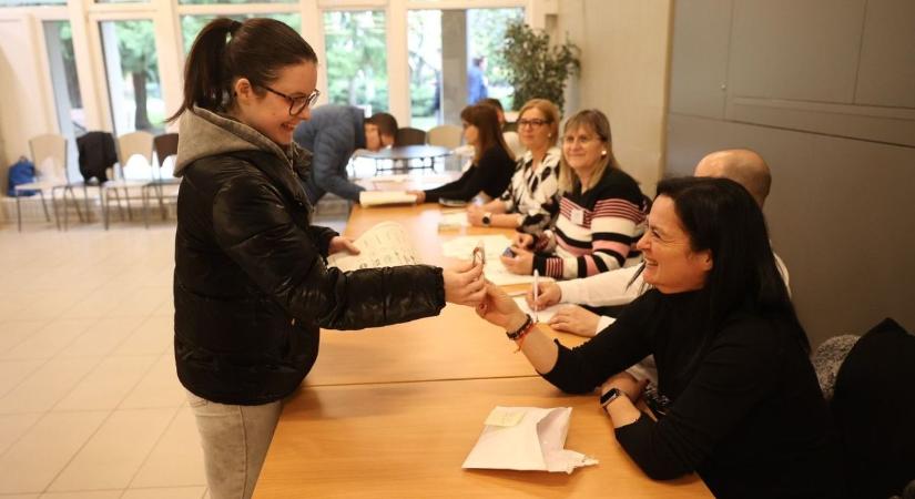 Nagy Ágota először szavazhatott, várta már ezt a pillanatot