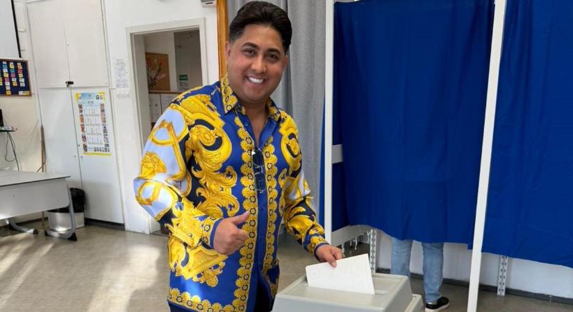 Kis Grófo az elsők között szavazott, és elárulta, kire bízná az ország sorsát