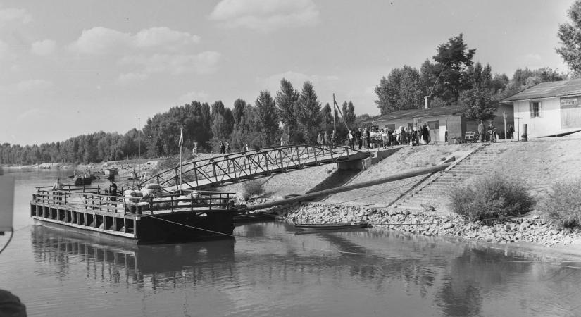 Hullámok között őrzött emlékek – régi felvételeken a Meszesi Dunapart