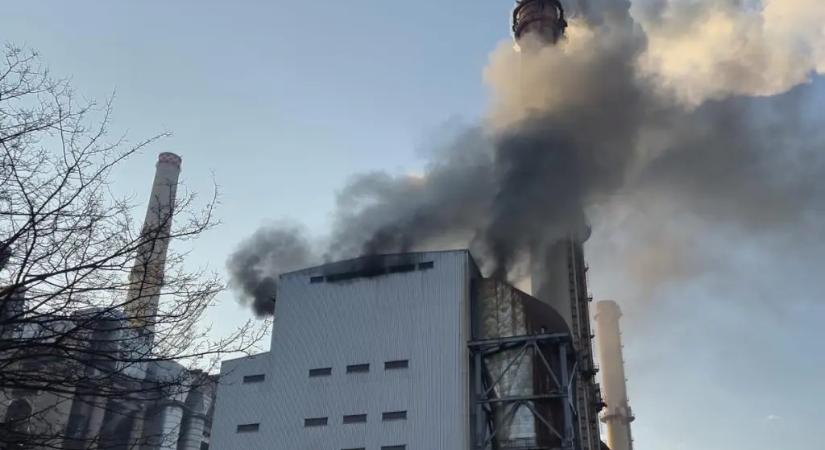 Tűz ütött ki az egyik legnagyobb hőerőműben – Leállították az egyetlen működő blokkot