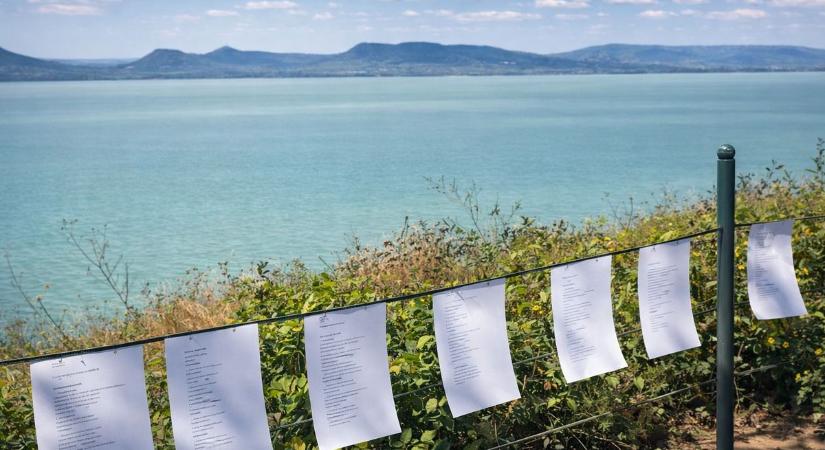 Amerre a szem ellát, mindenhol költemények – hatalmas siker a fonyódi Verssétány (sonline.hu)