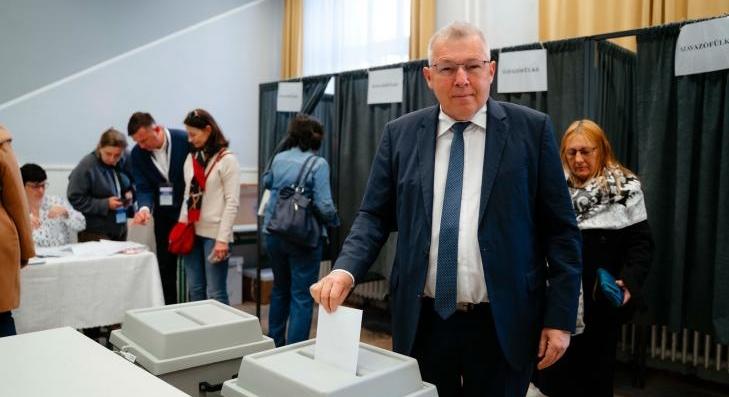 Szabó Zsolt már leadta a szavazatát 