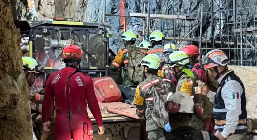 „Nem vesztettem el a hitem” – a bányász 14 napot töltött több száz méterrel a föld alatt rekedve