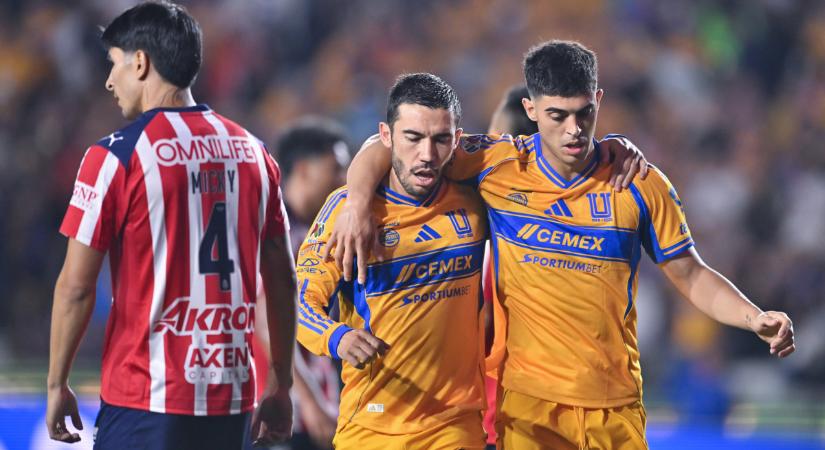 Liga MX: kiütötték az éllovast, négyet kapott a Chivas a Tigres otthonában – videóval