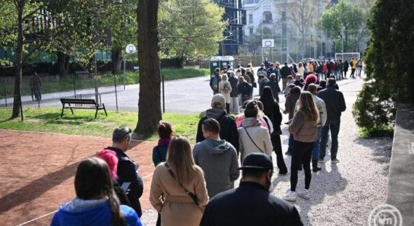 Választás 2026 – Részvételi arány – 11 óra – vármegyénként