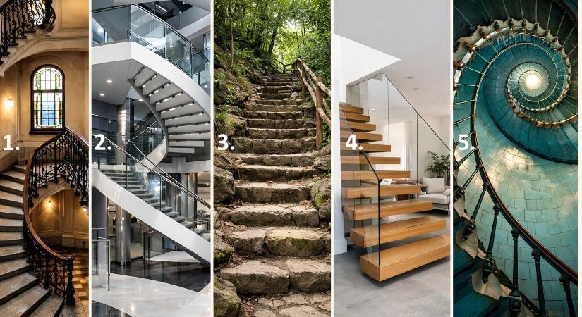 Melyik lépcsőn indulnál el? Elárulja személyiséged rejtett titkait