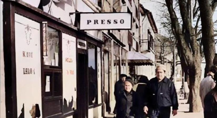 Amikor még a Bonyhádi Presszó volt a város origója