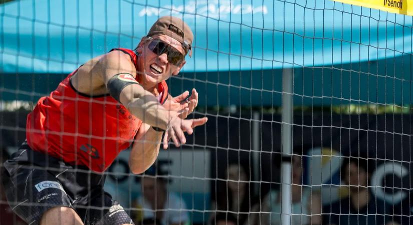 Jól halad a hétszeres magyar bajnok strandröplabdázó, Stréli Bence felépülése
