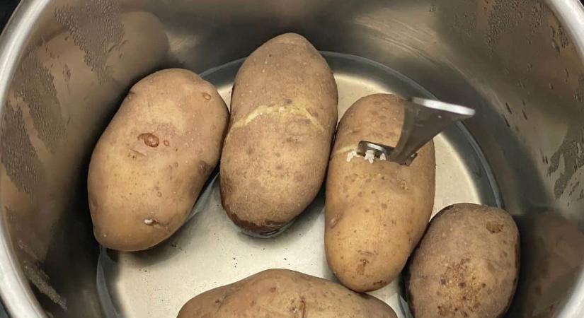 Betettem a krumplit a hűtőbe és elképedtem, mi történt vele