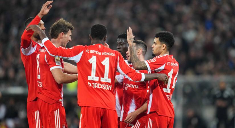 Bundesliga: a Bayern München öt fordulóval a bajnokság vége előtt megdöntötte a gólrekordot
