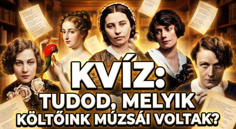 Kvíz: Melyik költőnek ki volt a múzsája? Lássuk, ismered az irodalmi szerelmeket?