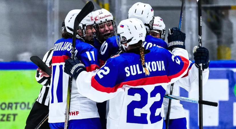 Női hoki-vb: szlovák kiütéssel kezdődött a budapesti torna
