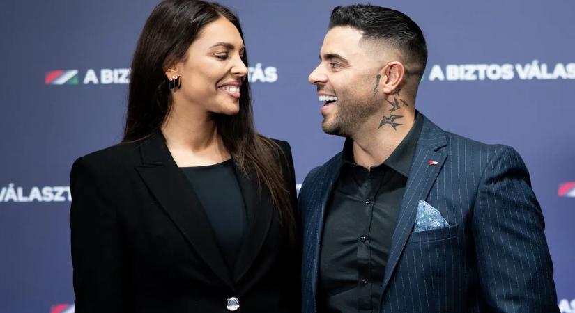 Meglepetés a szavazófülkében: Mészáros Norina lánya hátizsákkal felszerelkezve kísérte el az anyukáját szavazni