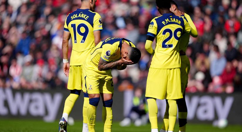 PL: ismét kikapott a Tottenham, jelenleg kiesésre áll! – videóval