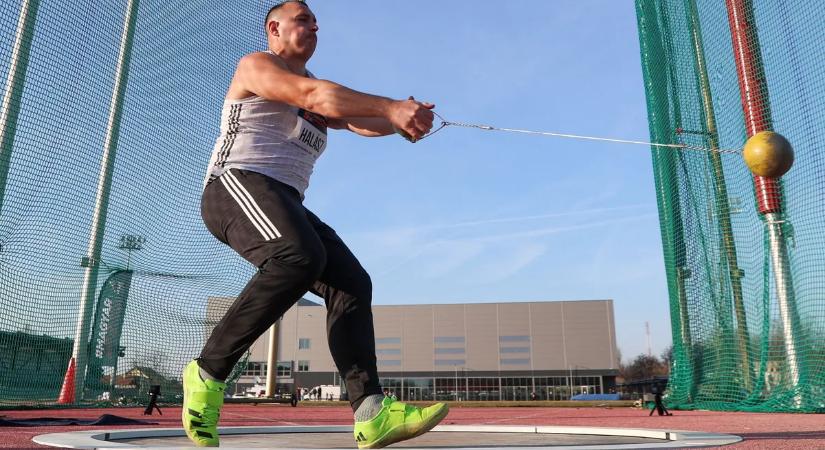 Kalapácsvetés: Halász Bence ismét 80 méter felett