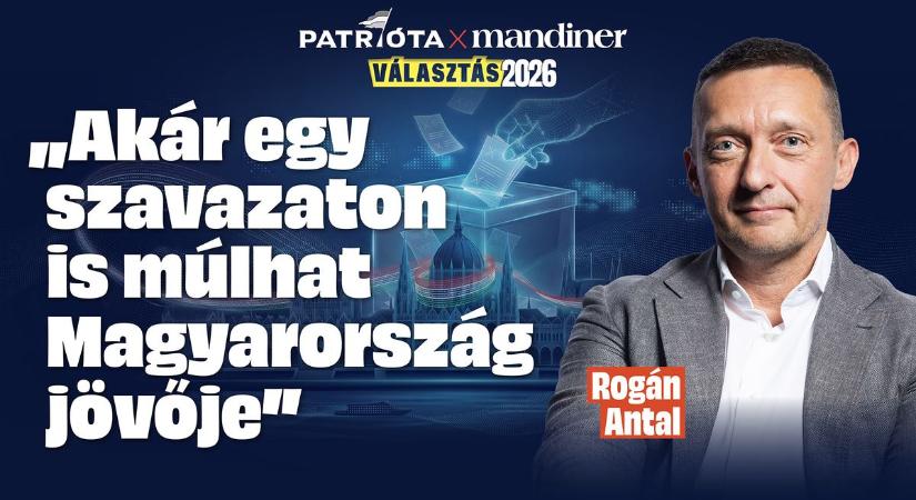 Rogán Antal: akár egy szavazaton is múlhat Magyarország jövője