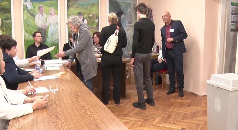 Magas a szavazási kedv Nagyrécsén