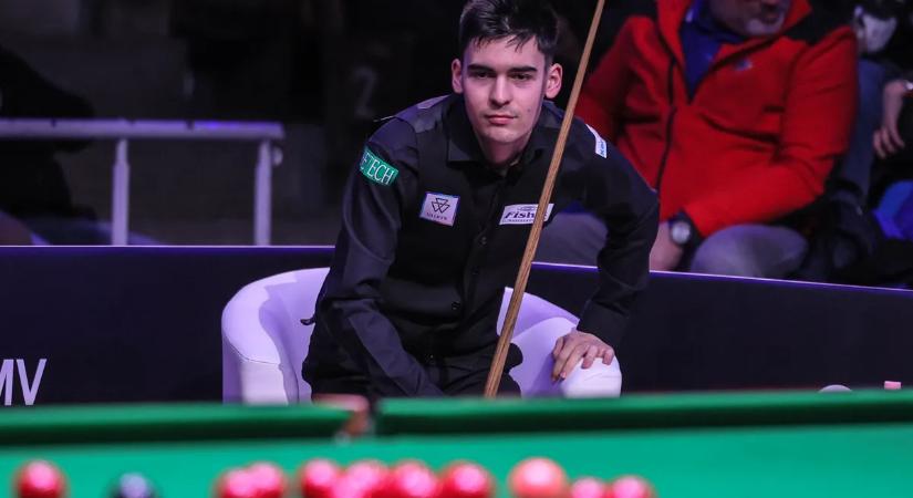 Révész Bulcsú háromfrémes hátrányban a sznúker-vb selejtezőjében