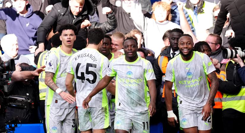 Kiütötte a Chelsea-t és bejelentkezett a PL-aranyért a City