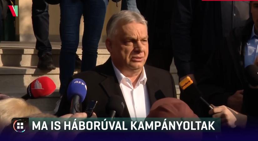 „Már többször áradt a Tisza. Volt, hogy cián hömpölygött végig rajta” – vasárnap is háborúval kampányolt a Fidesz