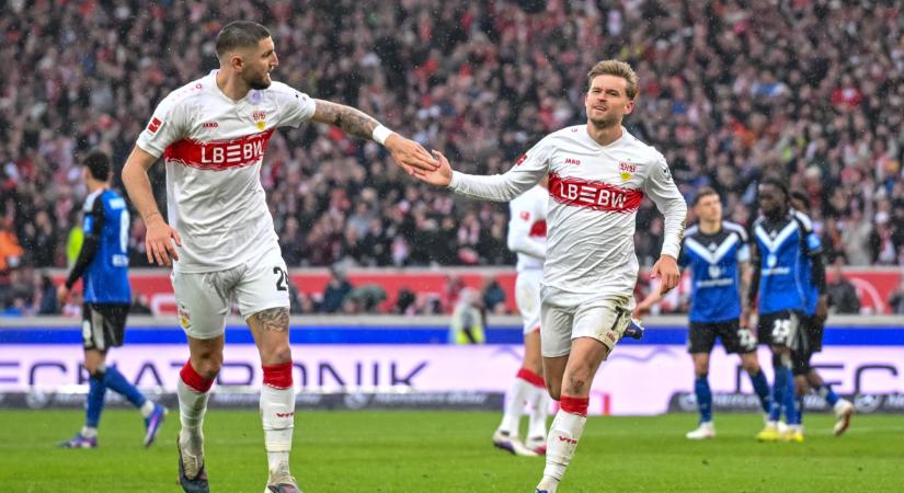 Bundesliga: nem adott esélyt a Hamburgnak a Stuttgart! – videóval