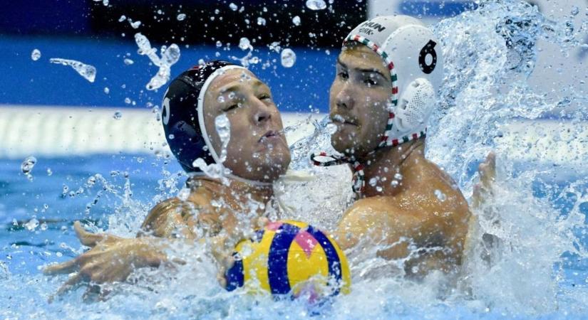 A negyedik, továbbjutó helyen zárt vízipóló-válogatottunk
