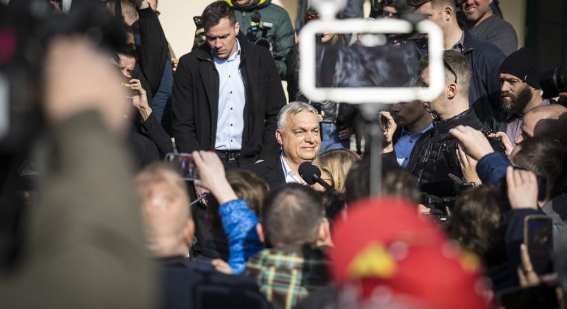 Megtartotta beszédét Orbán Viktor: egyértelmű, de fájdalmas választási eredmény született
