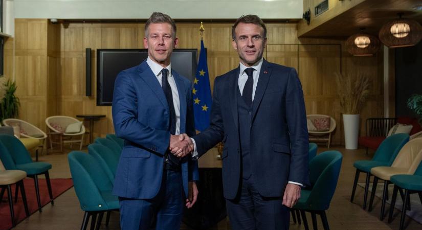 Macron is gratulált Magyar Péternek