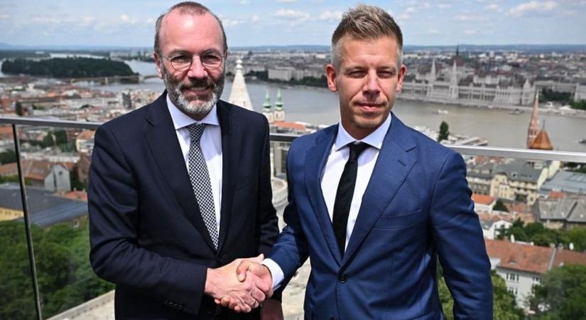 „Magyarország visszatért Európa szívébe” – Manfred Weber is odáig van Magyar Péter győzelméért