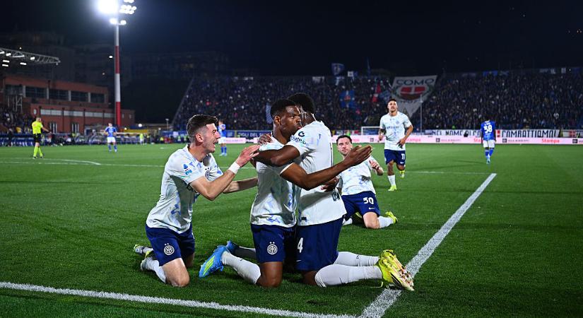 Serie A: kétgólos hátrányból fordított a Como otthonában az Inter! – videóval