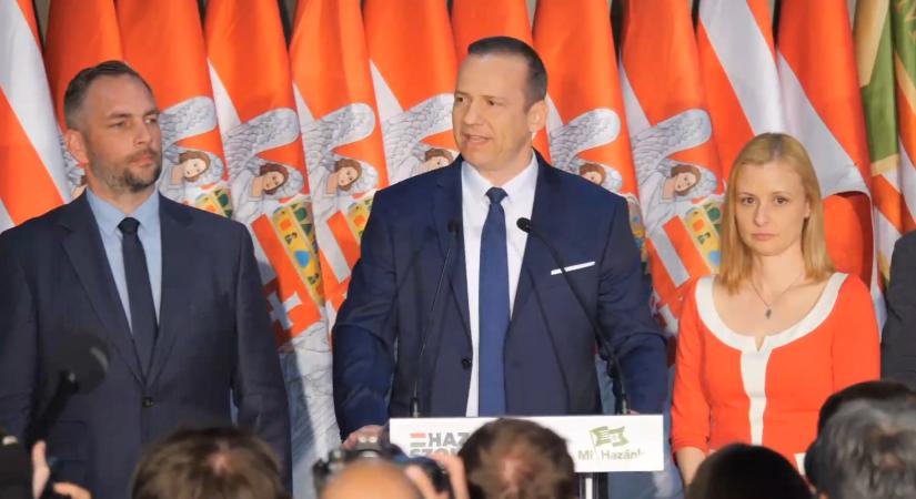 Toroczkai László már a Mi Hazánk eredményértékelőjén nekiment Magyar Péternek (videó)