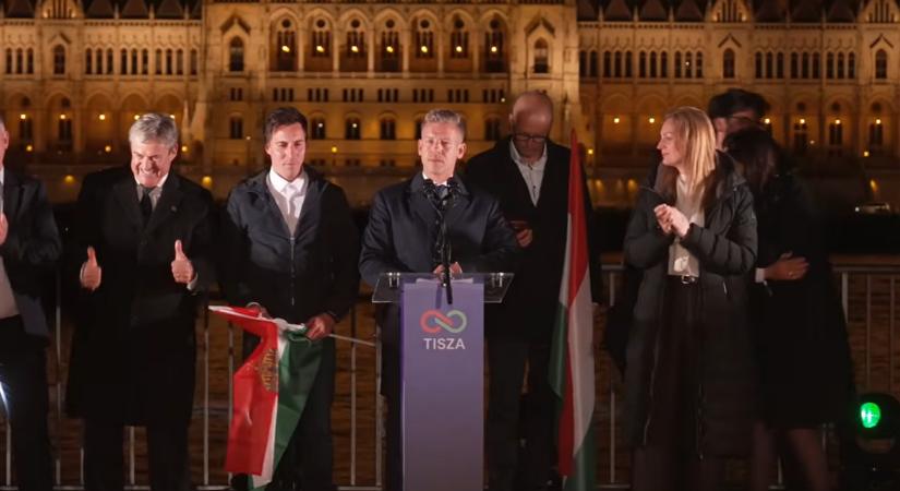 Magyar Péter: a Tisza és Magyarország megnyerte ezt a választást, Sulyok Tamás mondjon le!