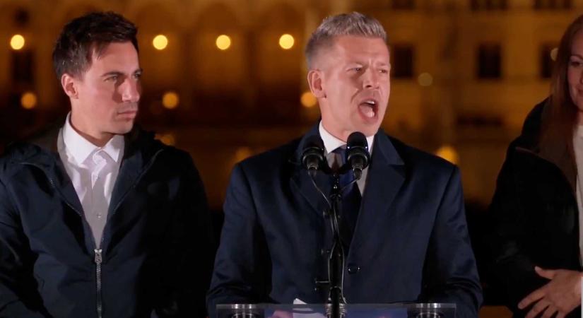 Magyar Péter: „Nem kicsit, hanem nagyon, sőt nagyon-nagyon győztünk”